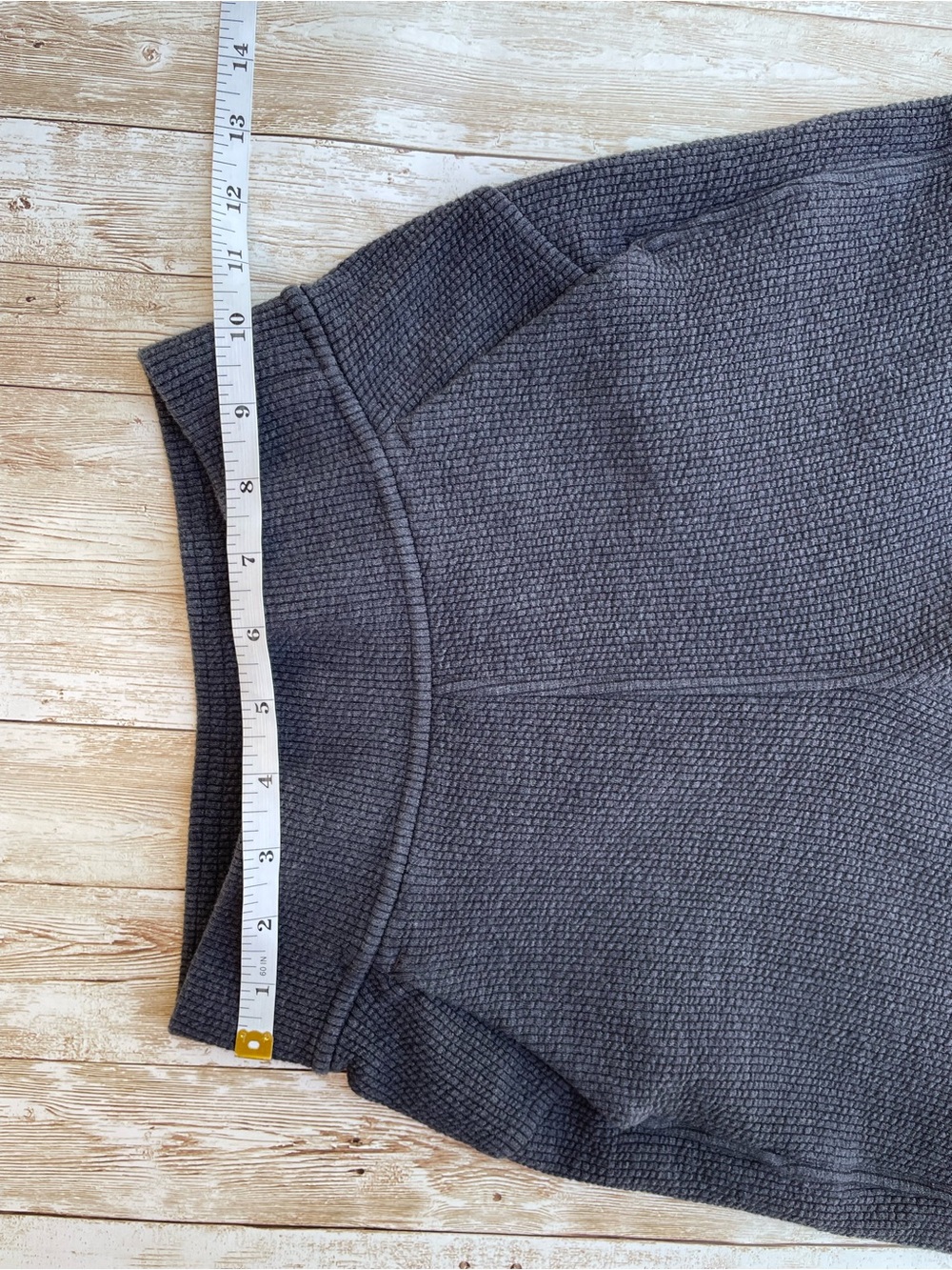 Lululemon Black Ribbed Straight Leg HR Crop 23 Travel Pant Normcore Minimal Sz 0 - Picture 5 of 16